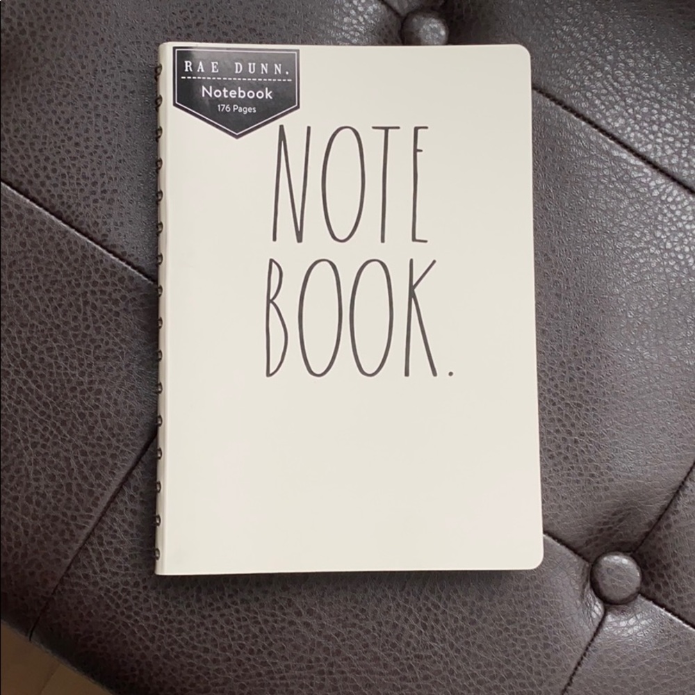 NEW Rae Dunn Notebook